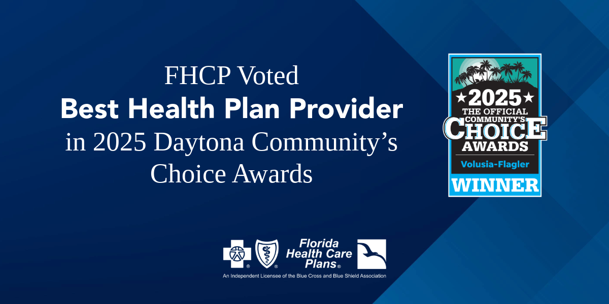 FHCP Voted Best Health Plan Provider in 2025 Daytona Community’s Choice ...